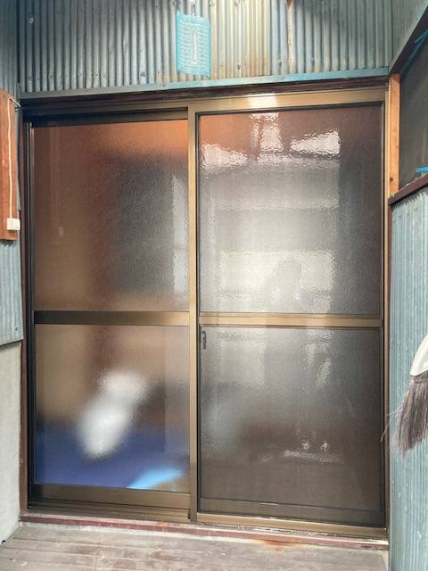 岩崎ガラス建窓のサッシ工事の施工後の写真1