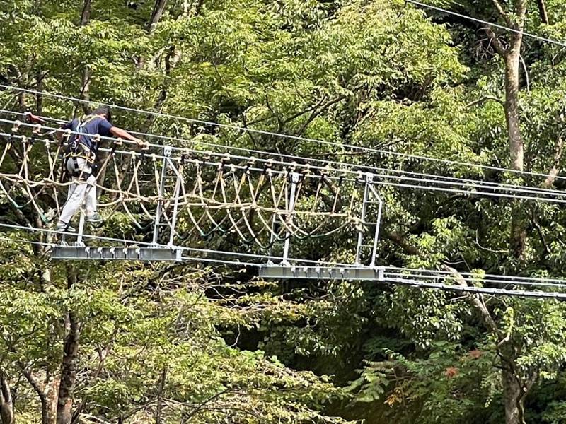 絶叫吊り橋＆爽快ジップライン《ニヨドフライハイ》を体験してきました。 土佐トーヨー住器のブログ 写真5