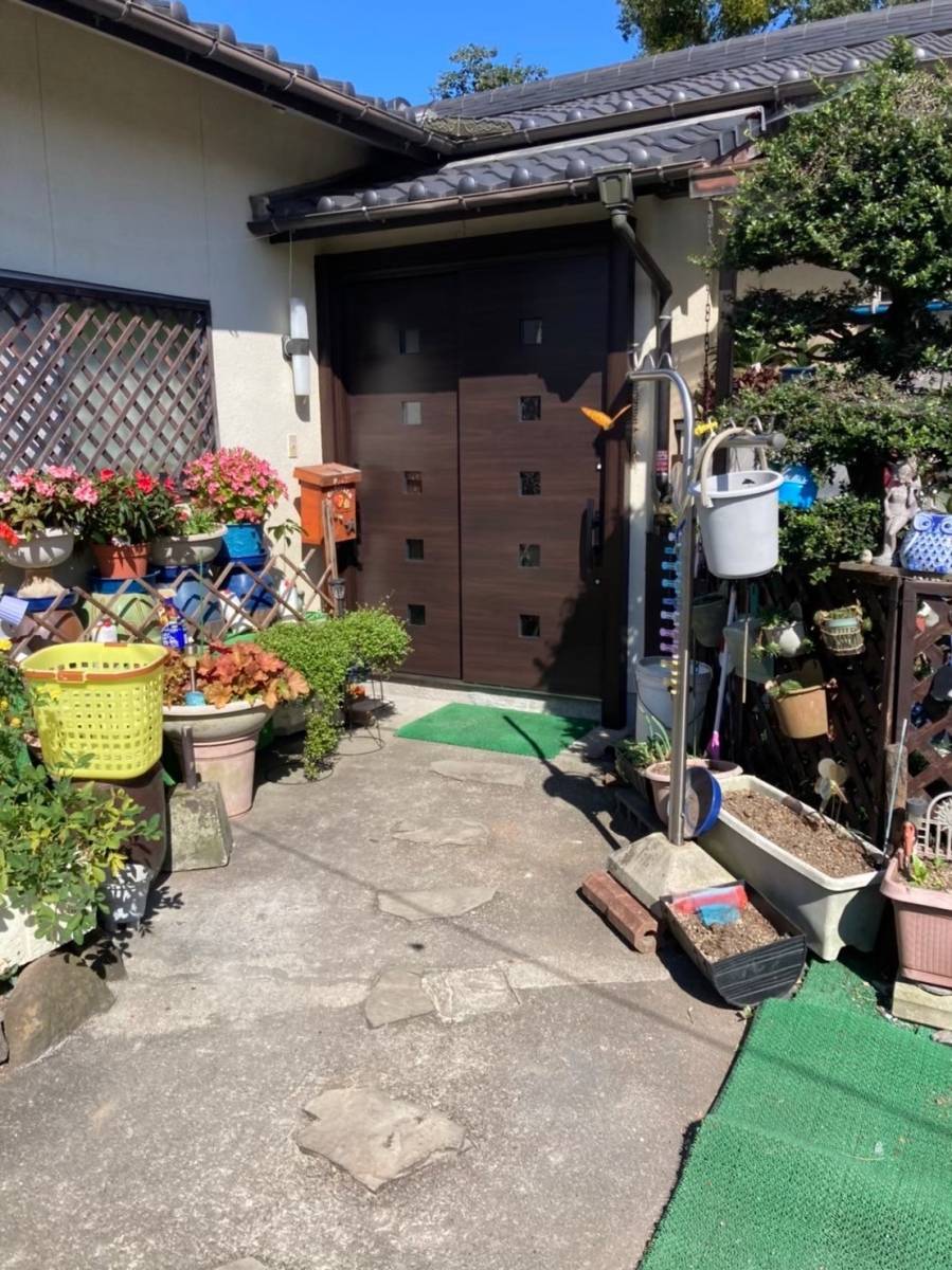 古木常七商店 阿蘇の玄関リフォーム✨の施工後の写真1