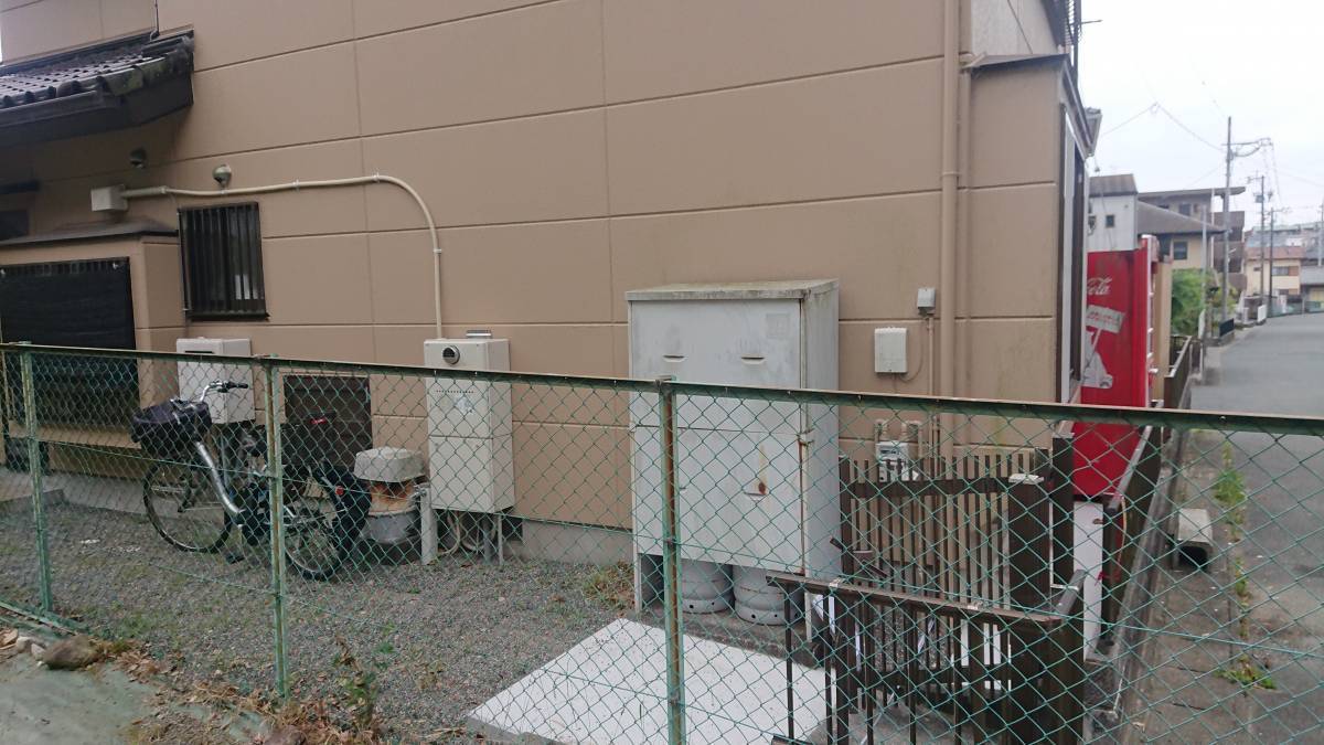 城北トーヨー住器のテラス工事の施工前の写真1