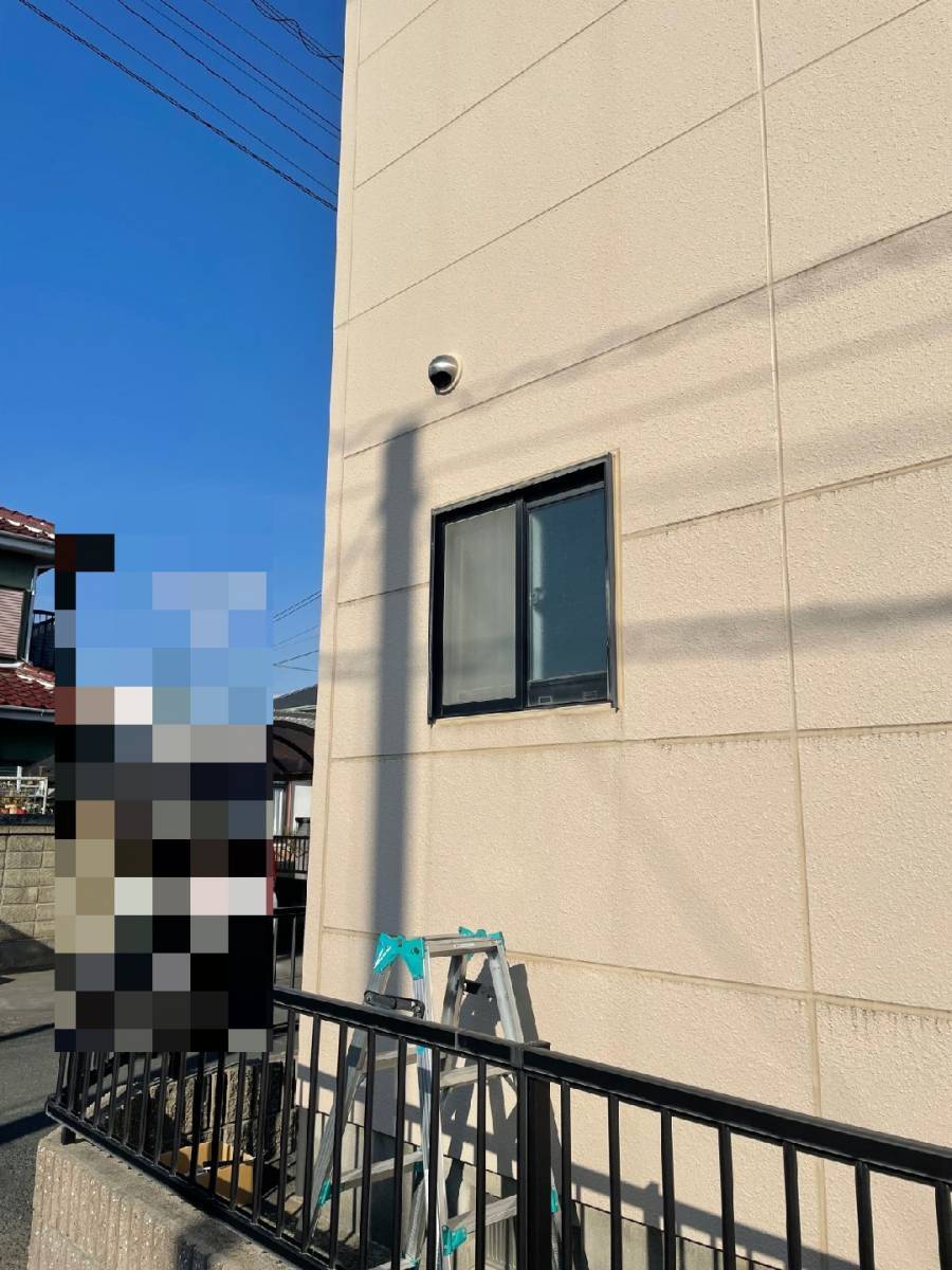 城北トーヨー住器の本日の格子工事　2/1の施工前の写真3