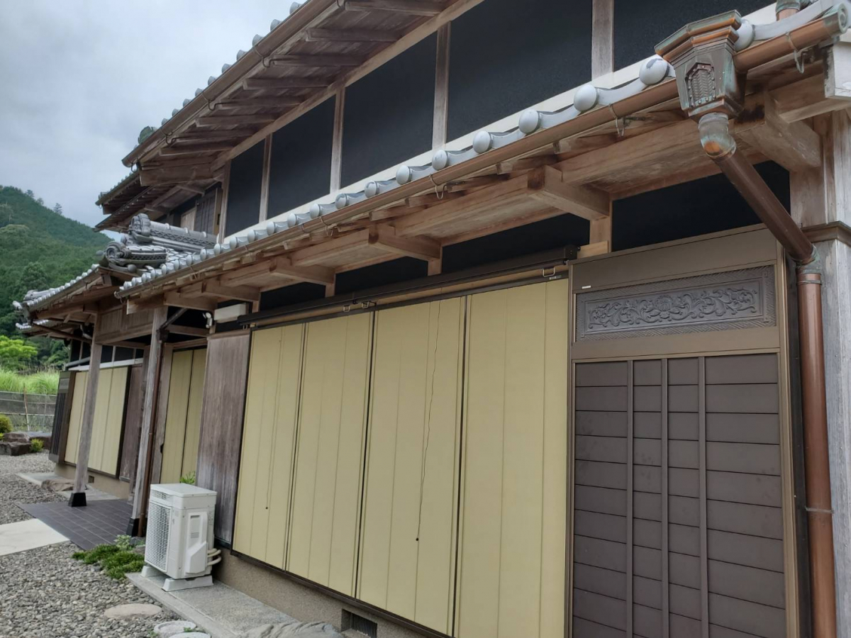 山本サッシ店 東紀州の窓に、夏☀️対策を‼️ 《田中建築様現場》の施工前の写真1