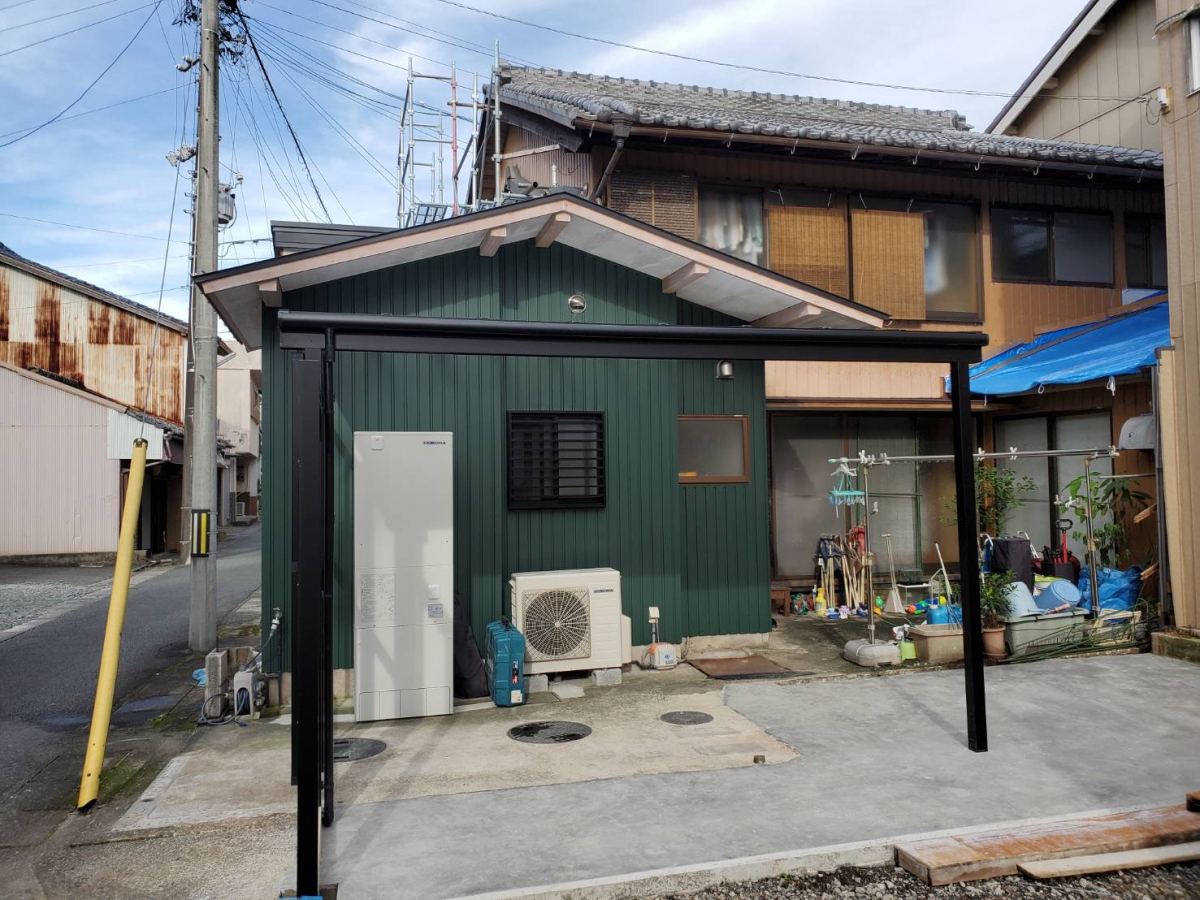 山本サッシ店 東紀州のテラス囲いを多様化‼︎ 使い方も色々です。《大末建設様現場》の施工後の写真1