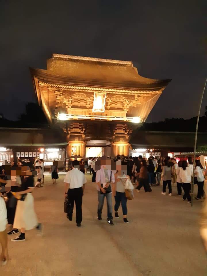 博多の三大祭　筥崎宮「放生会（ほうじょうや）」 東福岡トーヨー住器のブログ 写真1