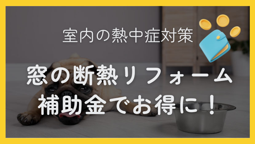 熱中症は室内が４割！熱中症対策に窓の断熱リフォームがおすすめの理由とは？ ダルパのブログ 写真8