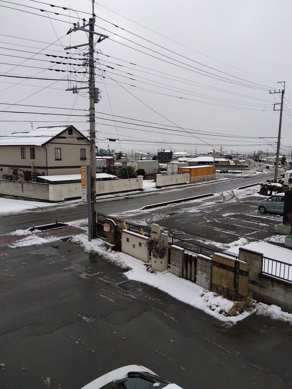 雪景色 トヨタトーヨー住器のブログ 写真1