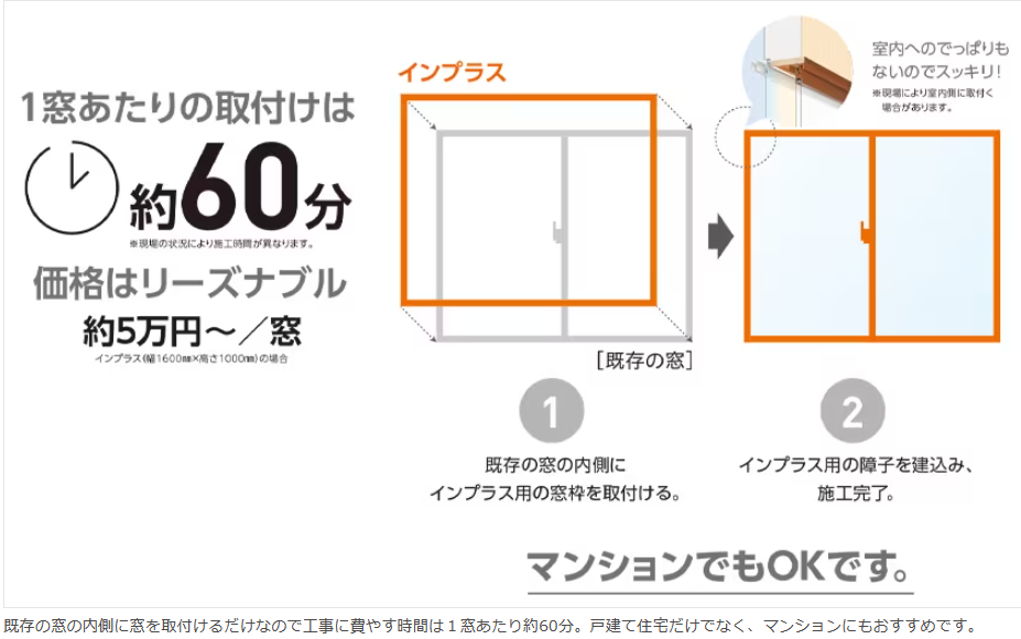 大成トーヨー住器のインプラス｜内窓取付｜リフォーム｜補助金｜秦野市の施工事例詳細写真3