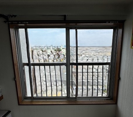 そうぶwindow&doorの【東久留米市】先進的窓リノベ補助金(subsidy)：235,000円　内窓（インプラス）取付工事の施工前の写真2