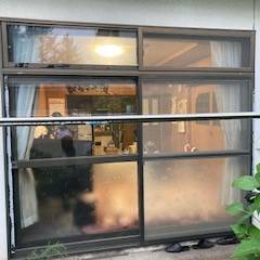 住まいの工事屋さんのベランダ、台所、寝室を断熱サッシへと交換しました。の施工前の写真2