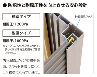 石田トーヨー住器 都城支店の玄関引戸の台風対策の施工事例詳細写真1