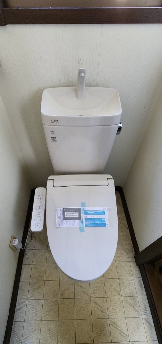 ユーライフのトイレ交換工事の施工後の写真1