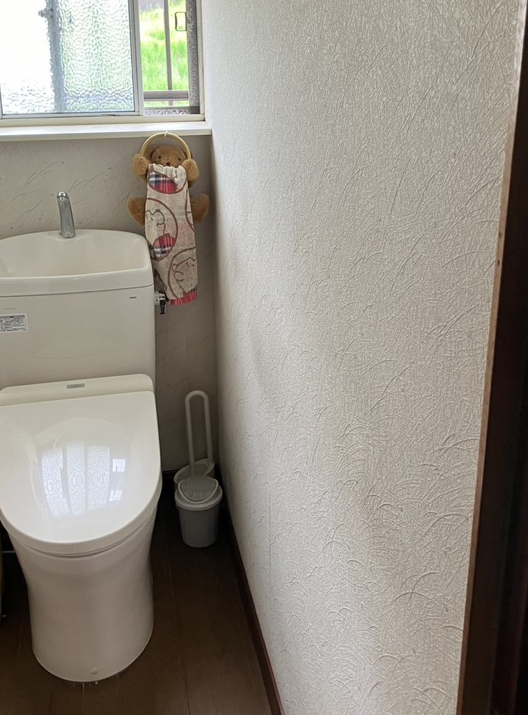 秀和のトイレに手摺がほしいの施工前の写真1