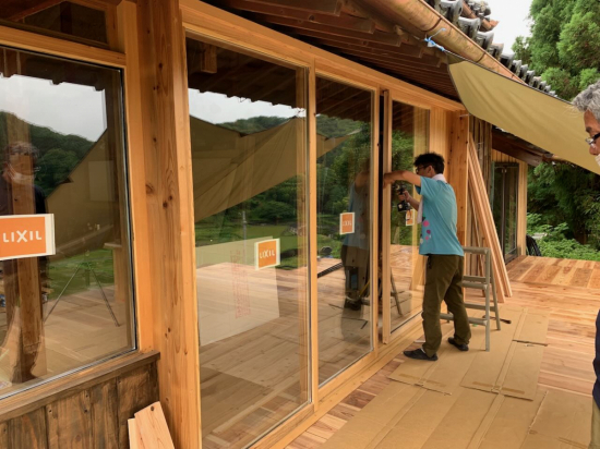 長崎サッシ工業の長崎県東彼杵郡波佐見町　oniwa様 ペアガラス施工事例写真1