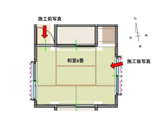 ツルタ建装社のＹ様邸の心配事を解消できました施工事例写真1