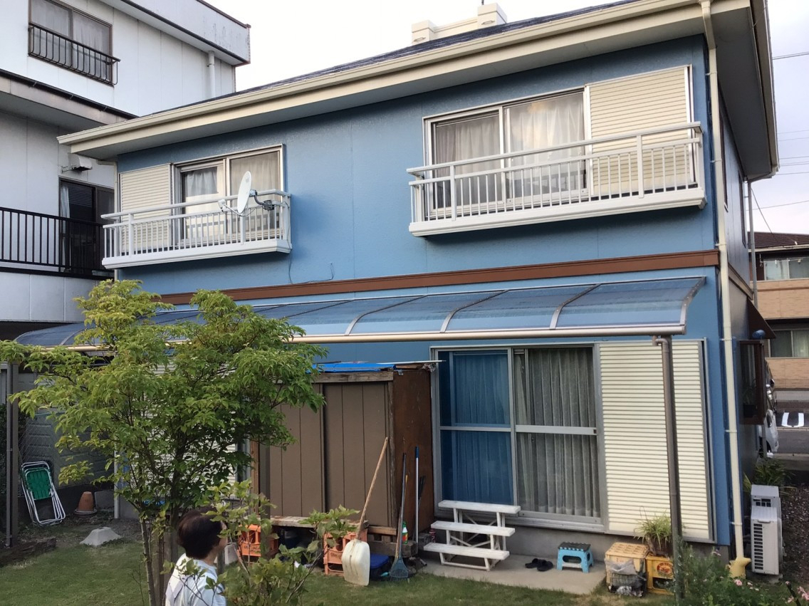 藤野トーヨー住器 富津中央の『千葉県木更津市』テラス屋根交換の施工後の写真1