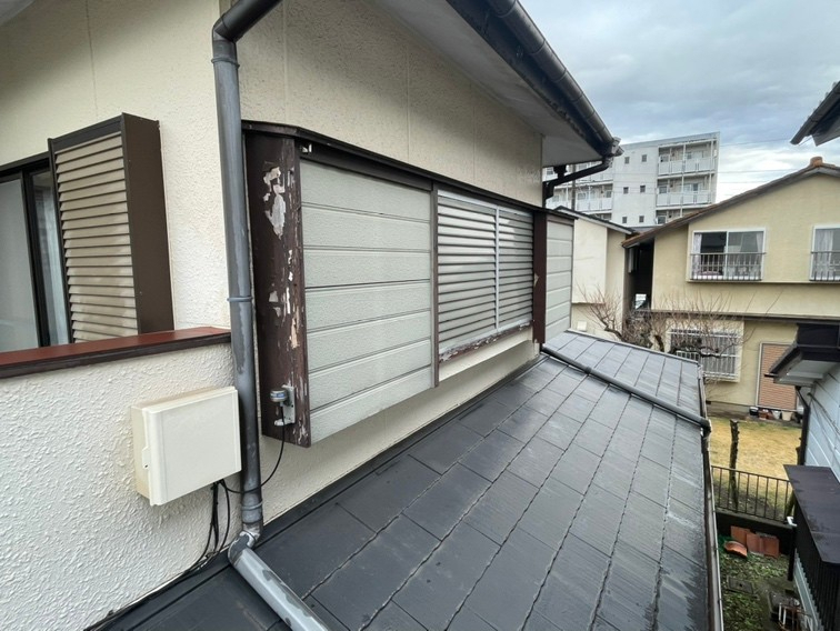 藤野トーヨー住器 富津中央の『千葉県君津市』雨戸一筋交換の施工前の写真2