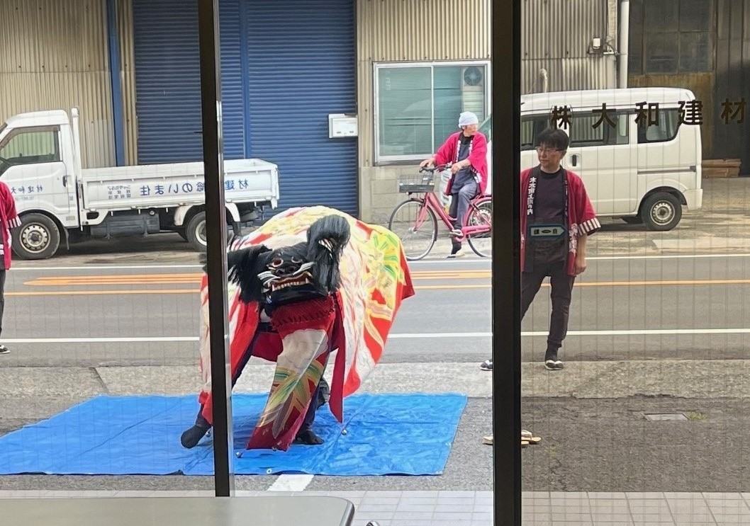 秋が来た！！獅子が来た！！ 大和建材 窓リノベ事業部のブログ 写真1