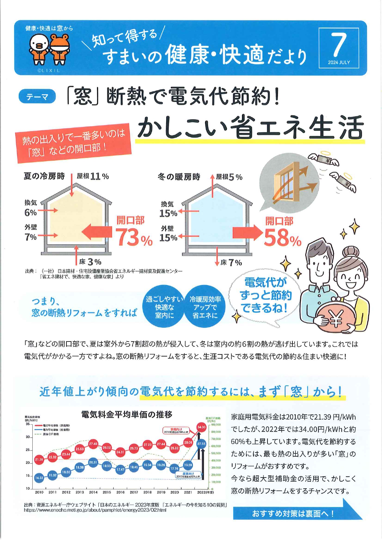 「窓」断熱で電気代節約！ スミ工業のイベントキャンペーン 写真1