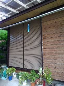 取替雨戸パネル　雨戸が重たい（開閉が重たい） 伊勢日軽のブログ 写真2