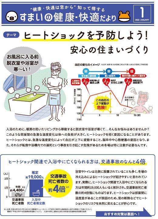 ヒートショックを予防しよう !　安心の住まいづくり 山商トーヨー住器のイベントキャンペーン 写真1