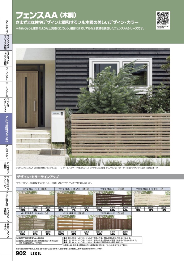 サントーヨー住器の【八戸市】フェンス設置、おしゃれに隣の敷地と仕切るの施工事例詳細写真1