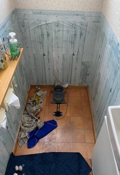 大角屋トーヨー住器の仙台市　トイレ交換【LIXILサティスSタイプ】の施工後の写真3