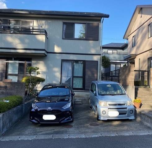 大角屋トーヨー住器の雪・風に強い！！！　折板屋根『カーポートSW』　🚙🚙の施工前の写真1