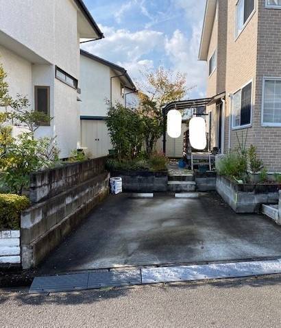 大角屋トーヨー住器のカーポート工事【フーゴ🚙】の施工前の写真1