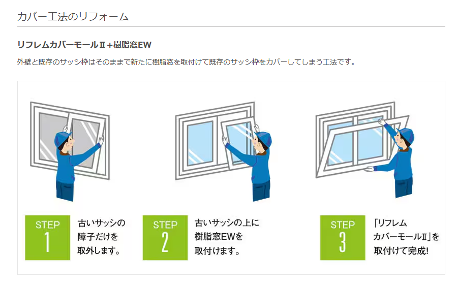 ヒロトーヨー住器の【むつ市】＊先進的窓リノベ2024事業＊カバー工法を活用した樹脂窓リフォームの施工事例詳細写真1