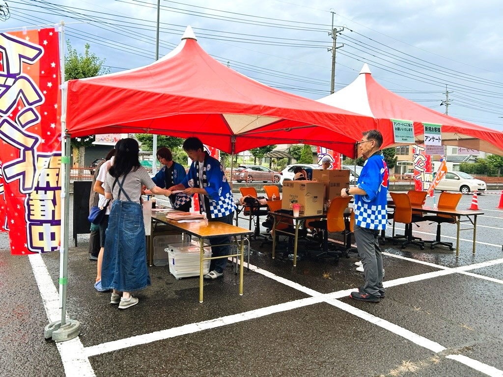 ご来場ありがとうございました。 おさだガラスのブログ 写真2