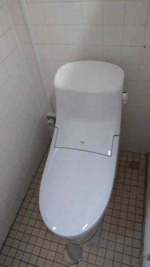 おさだガラスの【アメージュZA】トイレ便器交換施工事例写真1