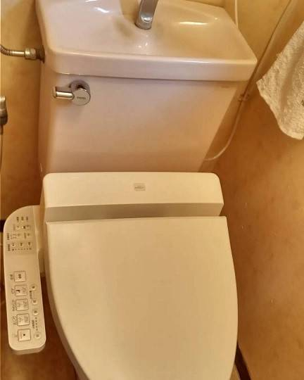 海南トーヨー住器のトイレ改修工事（和歌山市）の施工前の写真1